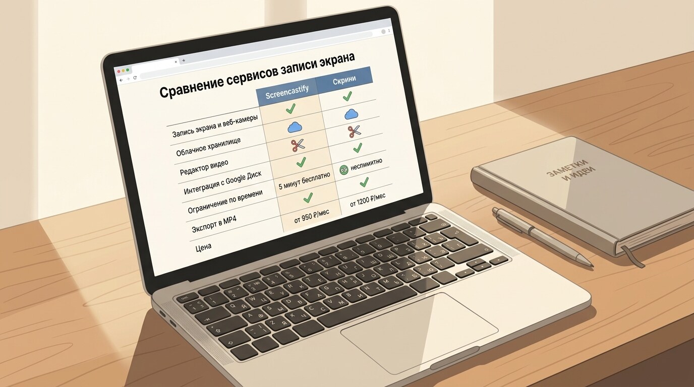Screencastify vs Skrini: сравнение для российских пользователей