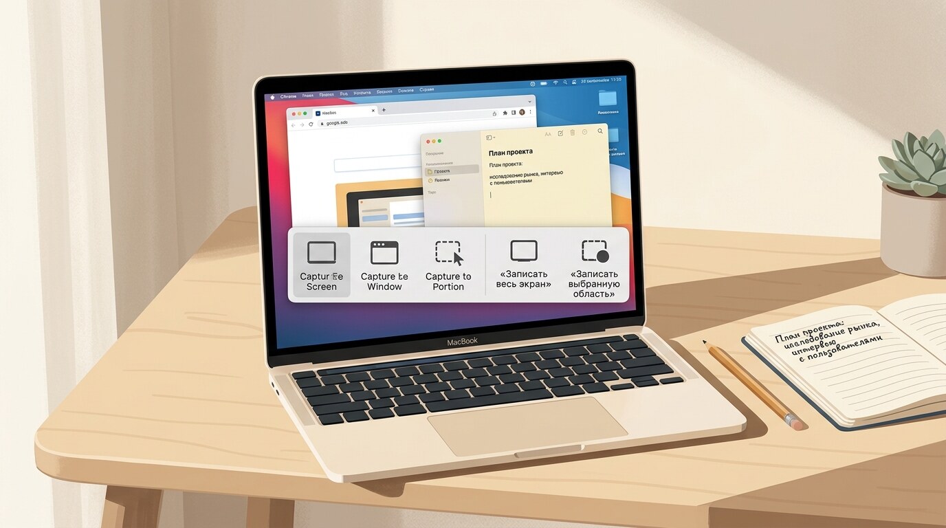 Запись экрана на Mac: встроенные инструменты и альтернативы
